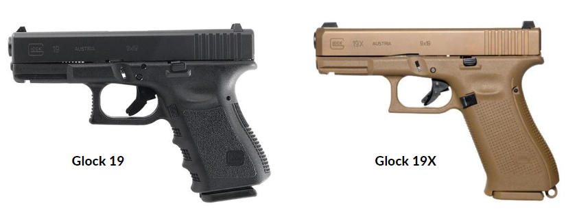 Glock 19 and 19X